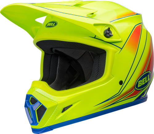 BELL MX-9 Mips Přilba - Zone Lesklá Retina Sear