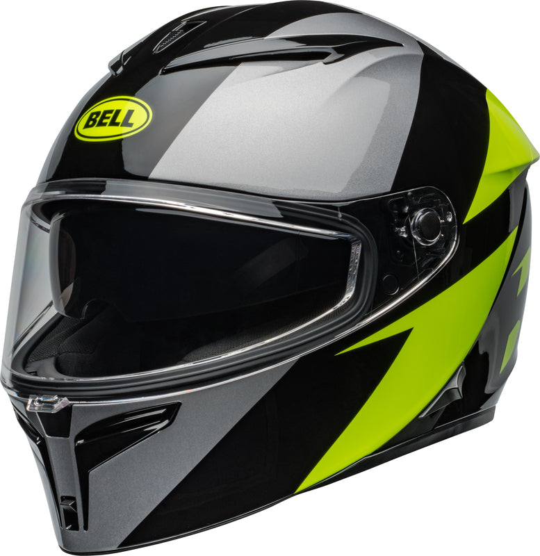 BELL Lithium Přilba - Shear Lesklá Metalická Šedá/Retina