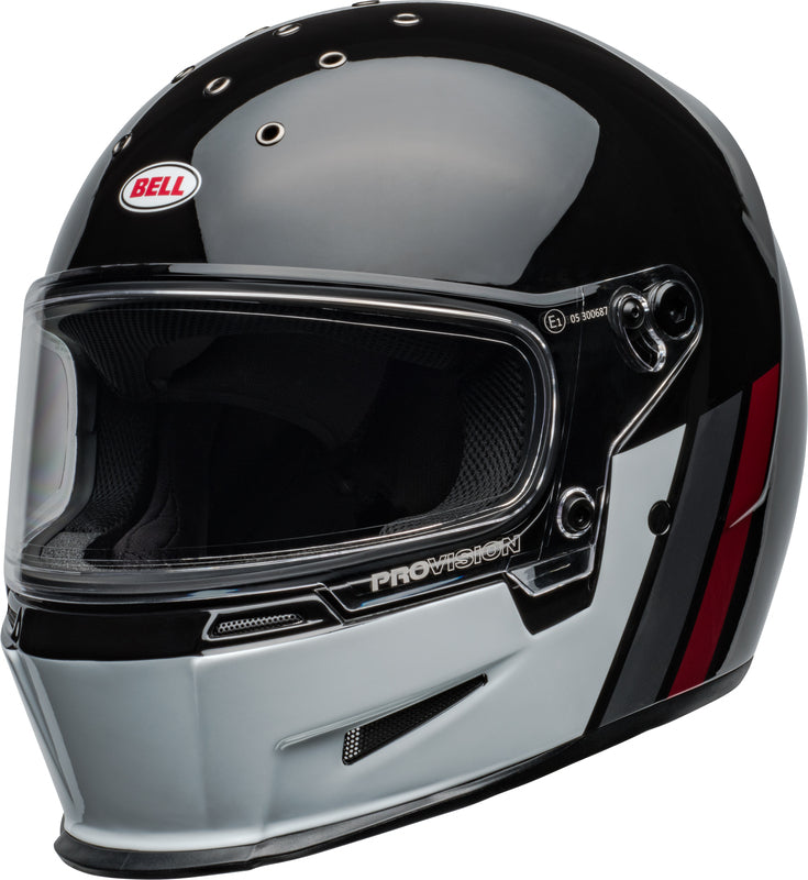BELL Eliminator Přilba - GT Lesklá černá/Bílá