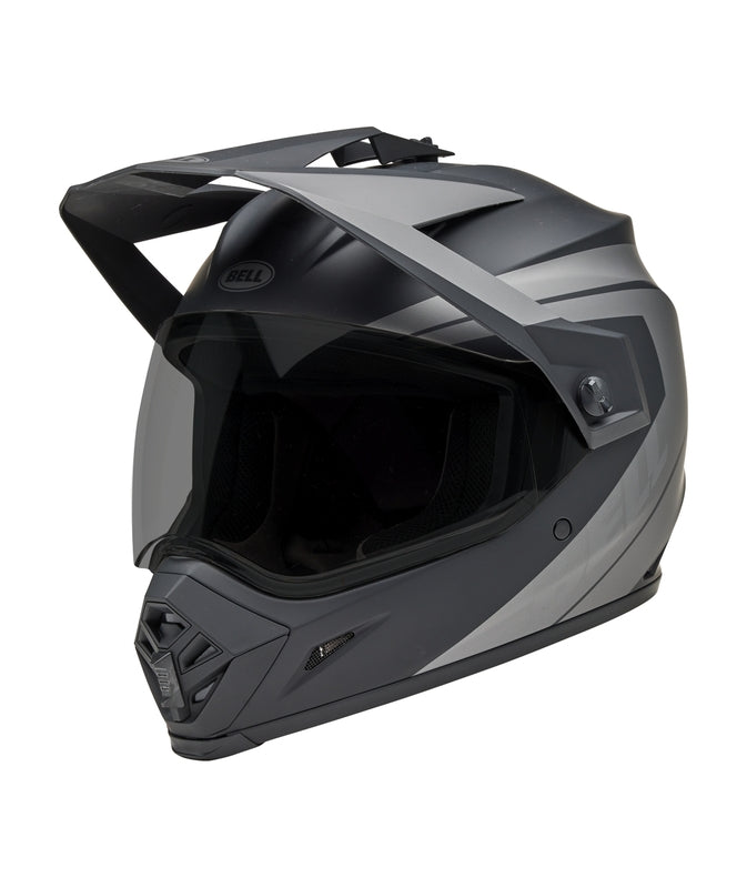 BELL MX-9 Adventure Mips Přilba - Blackout Matná černá/Šedá