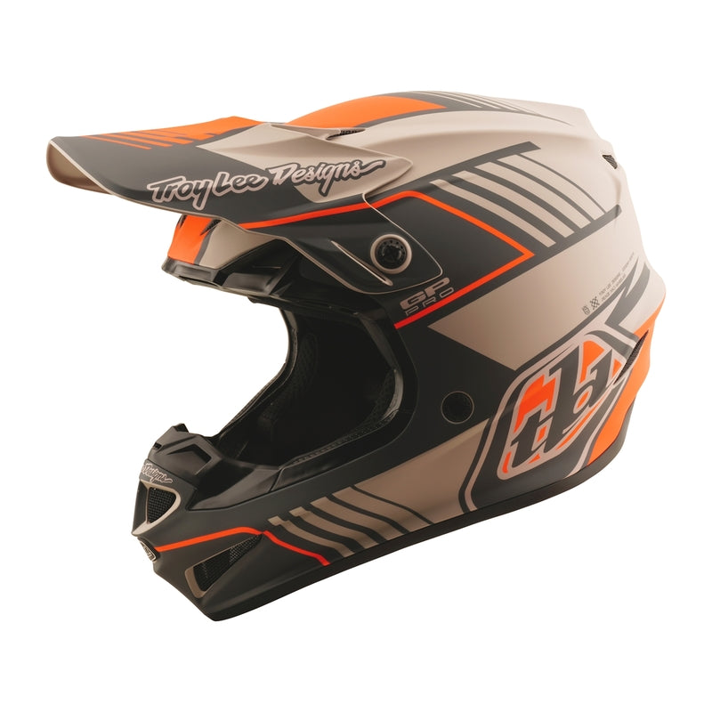 TROY LEE DESIGNS GP Pro Segment Přilba - Taupe