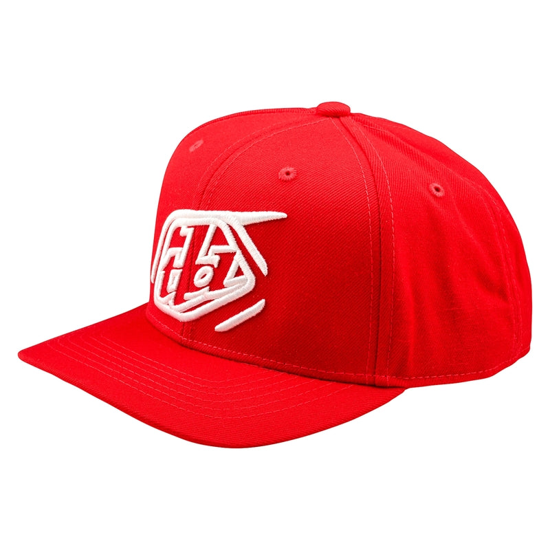 TROY LEE DESIGNS Prohnutý Snapback Badge Kšiltovka