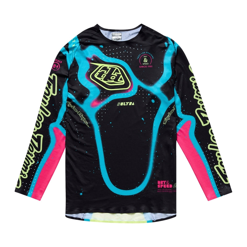 TROY LEE DESIGNS SE Ultra Membrána Dres - Černá/Žlutá