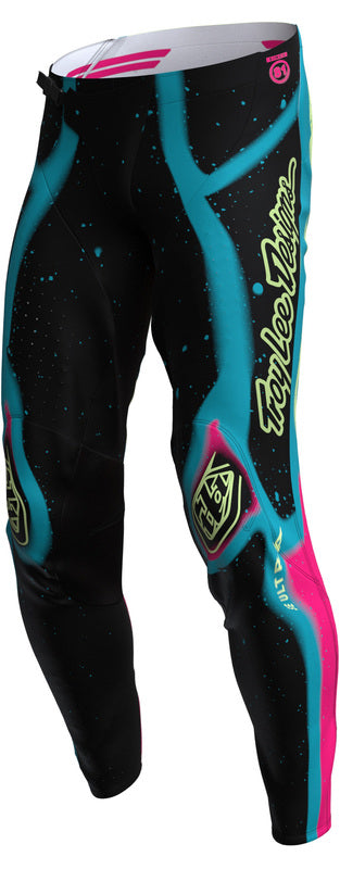TROY LEE DESIGNS SE Ultra Membrána Kalhoty - Černá/Žlutá