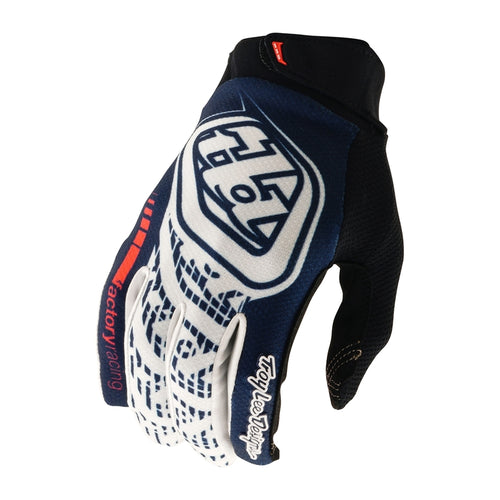 TROY LEE DESIGNS GP Pro Rukavice - Frames Modrá/Bílá