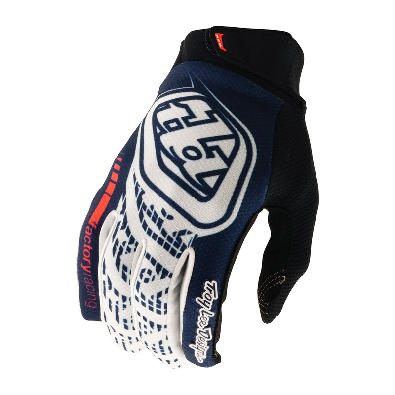 TROY LEE DESIGNS GP Pro Rukavice - Frames Modrá/Bílá