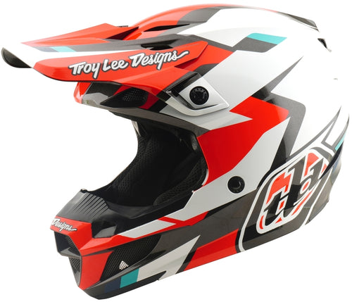 TROY LEE DESIGNS SE5 Polykarbonátová Mips Přilba - Roamer Červená