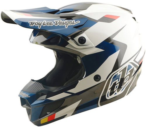 TROY LEE DESIGNS SE5 Polykarbonátová Mips Přilba - Roamer Modrá