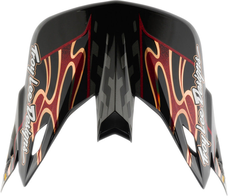 TROY LEE DESIGNS SE5 Kompozitní Kšilt - Wings Černá
