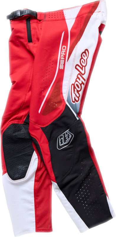 TROY LEE DESIGNS SE Pro Dětská Kalhoty - Salvo Červená/Bílá