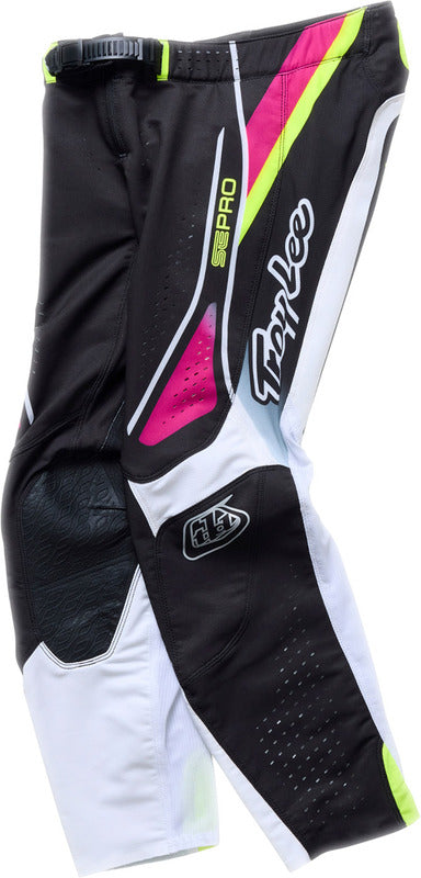 TROY LEE DESIGNS SE Pro Dětská Kalhoty - Salvo Černá/Bílá