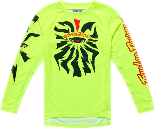 TROY LEE DESIGNS GP Pro pro děti Dres - Cyclops Flo Žlutá