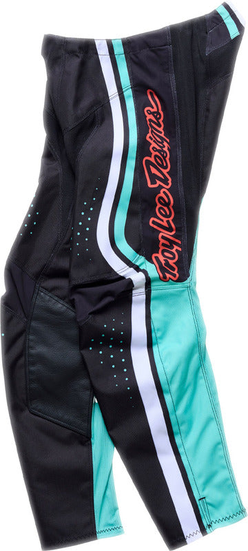 TROY LEE DESIGNS GP Pro Dětská Kalhoty - Roller Černá/Teal