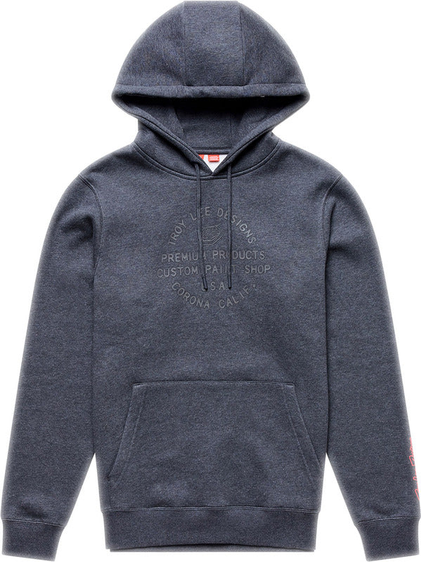TROY LEE DESIGNS Imprint Mikina - Černá Heather