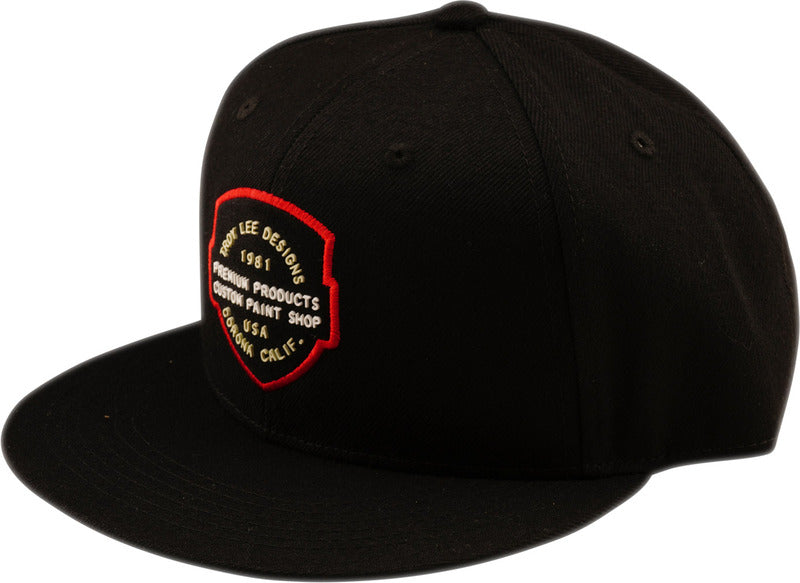 TROY LEE DESIGNS Matná Kšilt Snapback Imprint Kšiltovka - Černá