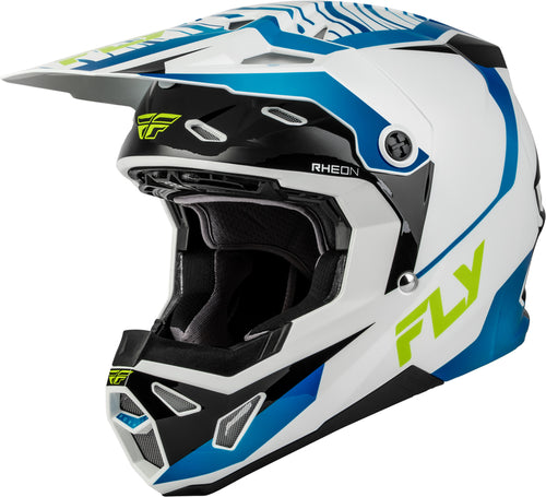 FLY RACING Formula CP Charge Přilba - Bílá/Modrá/Černá
