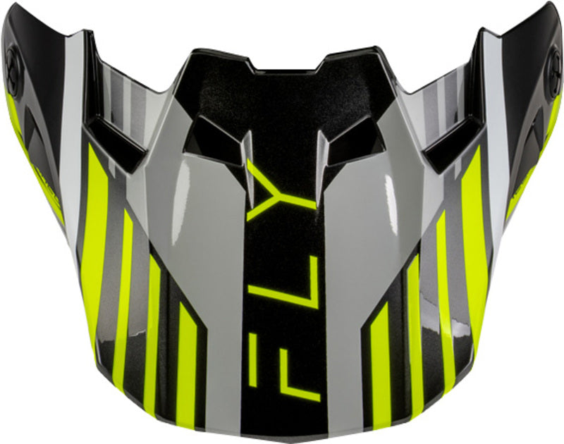 FLY RACING Formula CC Strike Kšilt - Šedá/Černá/Reflexní