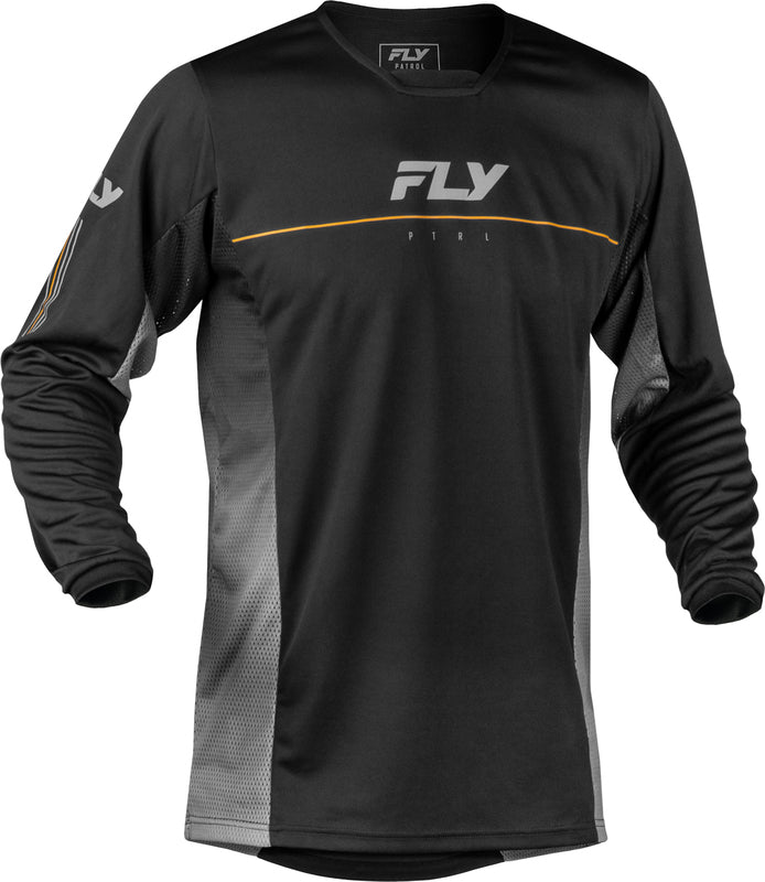 FLY RACING Patrol Dres - Černá/Šedá