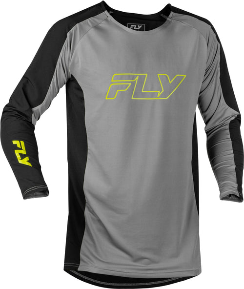 FLY RACING Patrol Elite Dres - Šedá/Černá/Reflexní