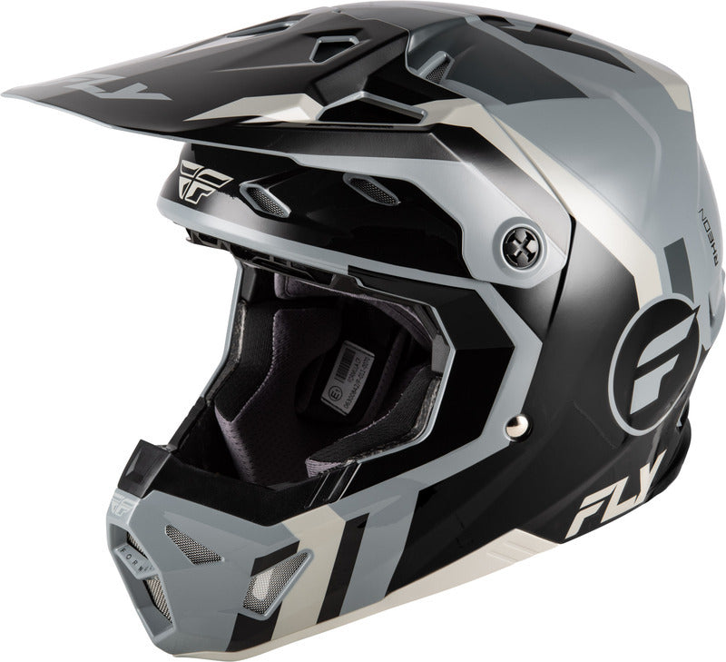 FLY RACING Formula CP Seal pro děti Přilba - Černá/Šedá/Light Šedá