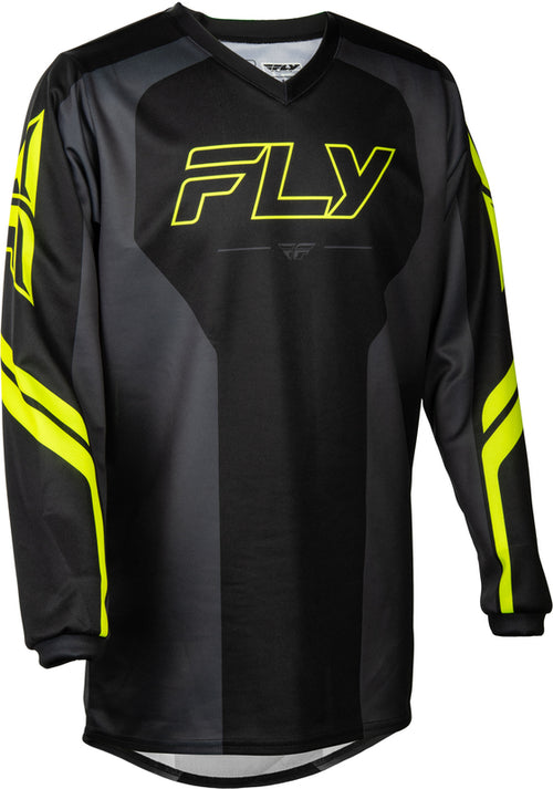 FLY RACING F-16 Raze pro děti Dres - Černá/Šedá