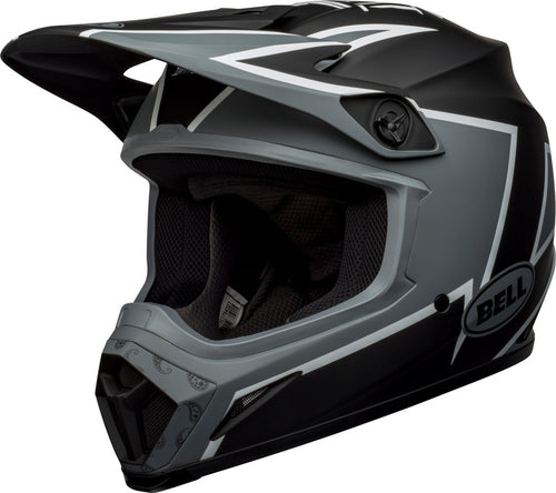 BELL MX-9 Mips Twitch Přilba - Matná černá/Šedá/Bílá