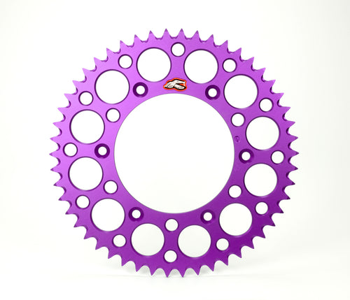 RENTHAL Alu Ultra-Light Self-Cleaning Hard Anodized zadní řetězové kolo - 520