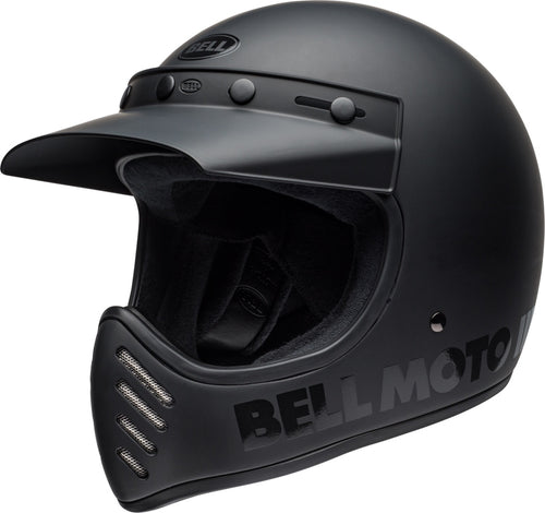 BELL Moto-3 Classic Přilba - Matná/Lesklá Blackout