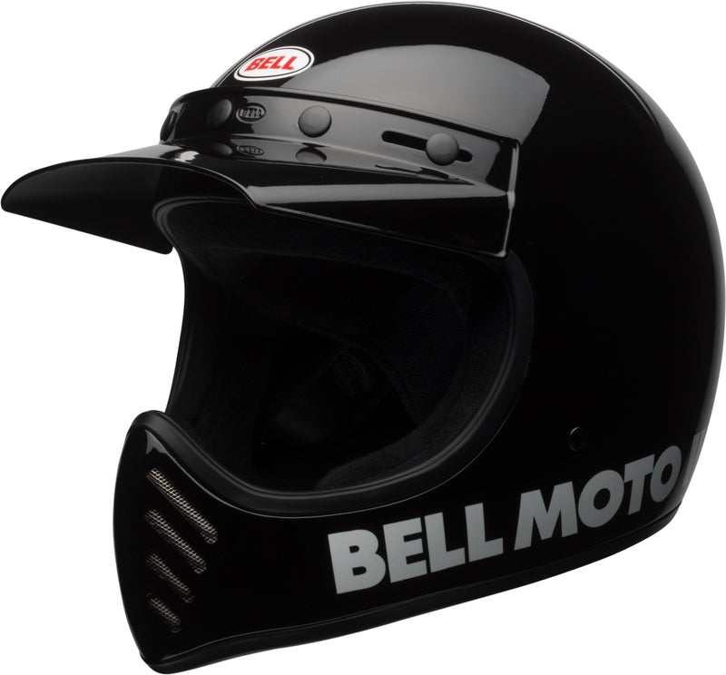 BELL Moto-3 Classic Přilba - Lesklá černá