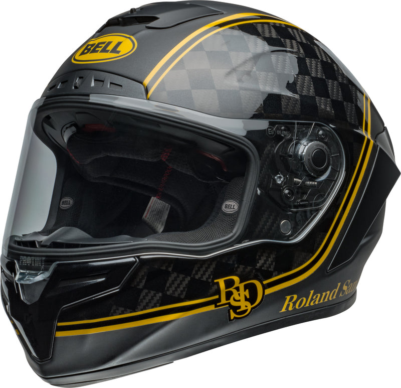 BELL Race Star DLX Flex Přilba - RSD Player Matná/Lesklá černá/Zlatá