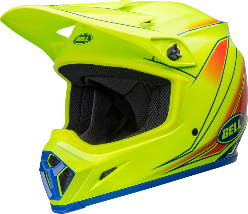 BELL MX-9 Mips Přilba - Zone Lesklá Retina Sear