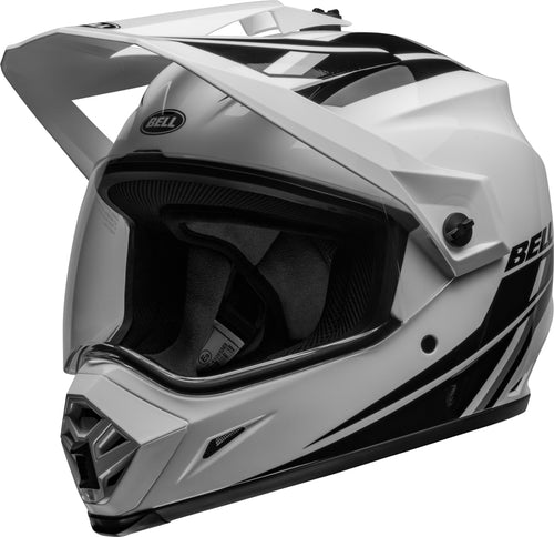 BELL MX-9 Adventure MIPS Přilba - Alpine Lesklá bílá/Černá