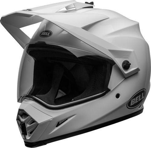 BELL MX-9 Adventure MIPS Přilba - Lesklá bílá