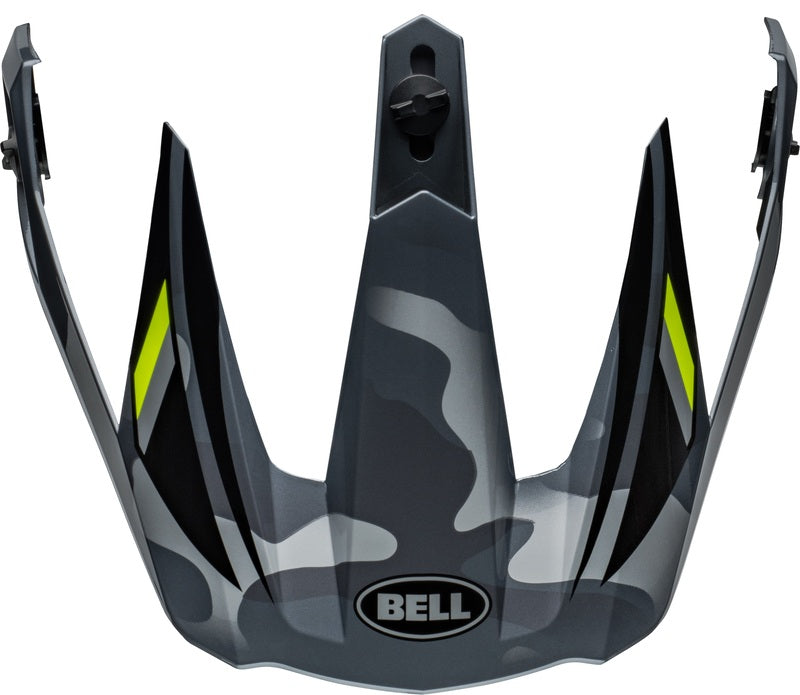 BELL MX-9 Adventure Mips Kšilt - Alpine Lesklá Met Šedá/Kamufláž