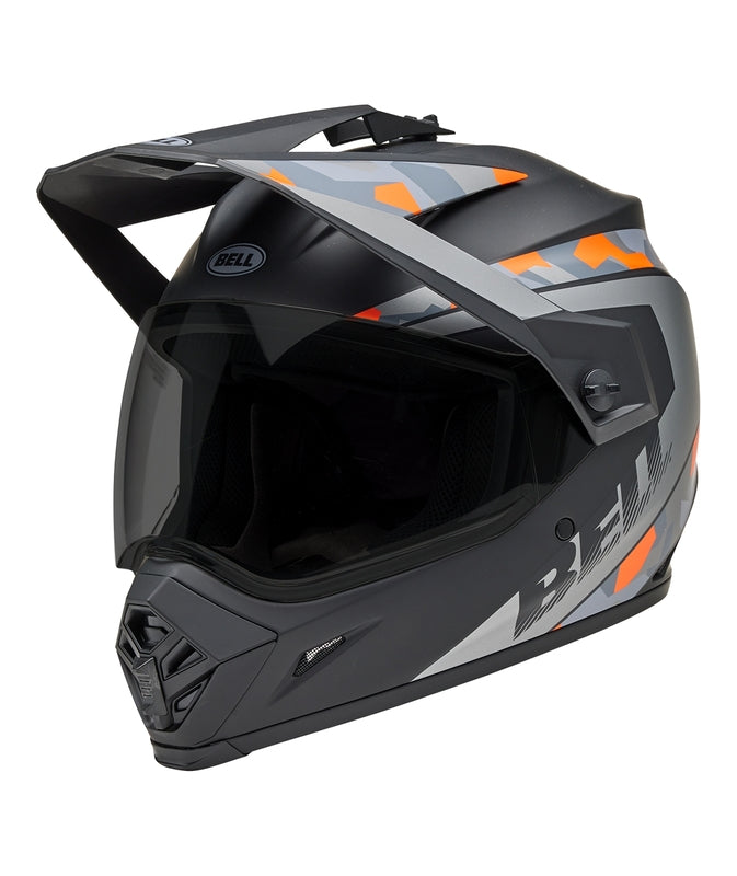 BELL MX-9 Adventure Mips Přilba - Mesa Matná černá Oranžová Kamufláž
