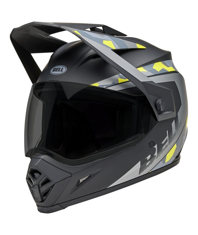 BELL MX-9 Adventure Mips Přilba - Mesa Matný Černá Žlutá Kamufláž