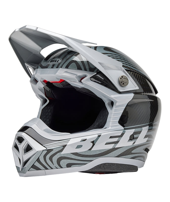 BELL Moto-10 Spherical Mips Přilba - Cortex Stříbrná Šedá