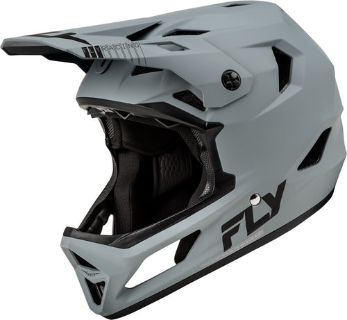 FLY RACING Rayce pro děti Cyklistická přilba - Matná Šedá