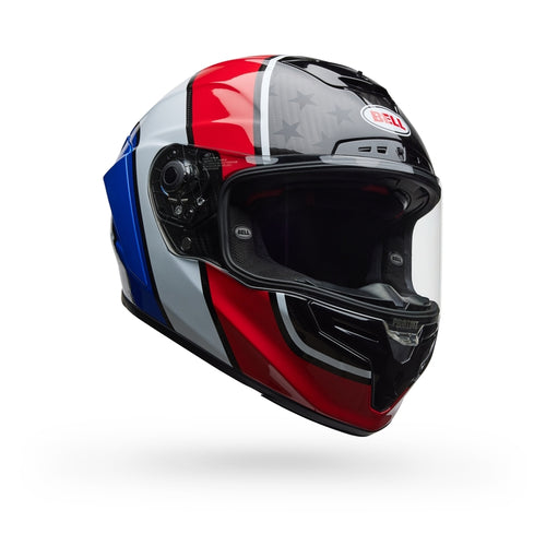 BELL Race Star DLX Flex Přilba - RSD Old Glory Lesklá