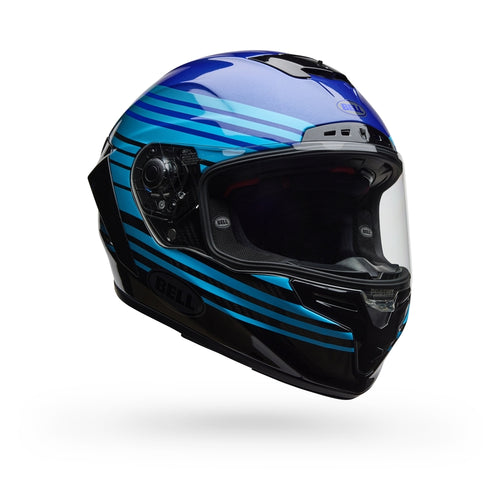 BELL Race Star DLX Flex Přilba - Dash Lesklý Modrá/Černá