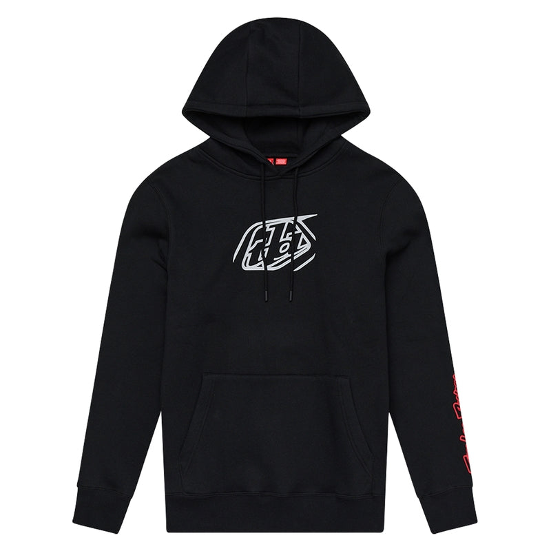 TROY LEE DESIGNS Badge pro děti Mikina - Černá