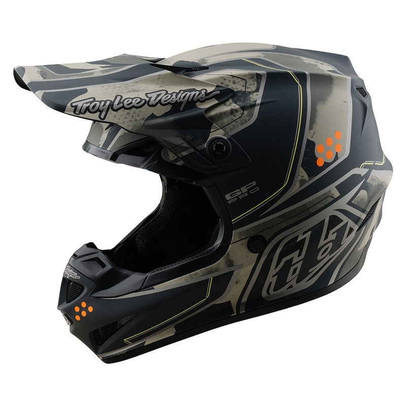 TROY LEE DESIGNS GP Pro Trooper Přilba - Černá/Caper
