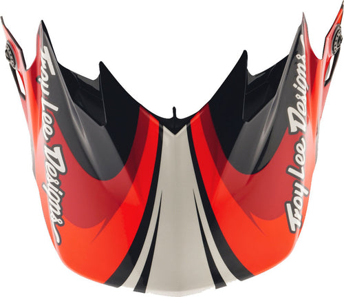 TROY LEE DESIGNS GP Pro Crossover Kšilt - Černá/Červená
