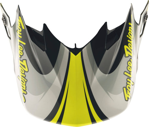 TROY LEE DESIGNS GP Pro Crossover Kšilt - Šedá/Neon Žlutá