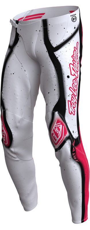 TROY LEE DESIGNS SE Ultra Membrána Kalhoty - Bílá/Infra Červená