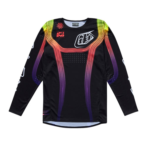 TROY LEE DESIGNS SE Pro Pruhy Dres - Černá/Vícebarevná