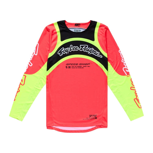 TROY LEE DESIGNS GP Pro Swerve Dres - Infra Červená/Žlutá