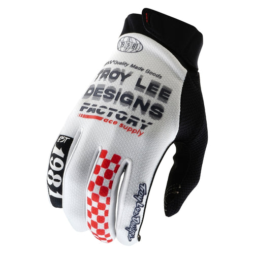 TROY LEE DESIGNS GP Pro Rukavice - Factory Bílá