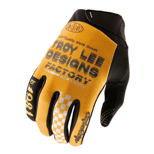 TROY LEE DESIGNS GP Pro Rukavice - Factory Zlatá