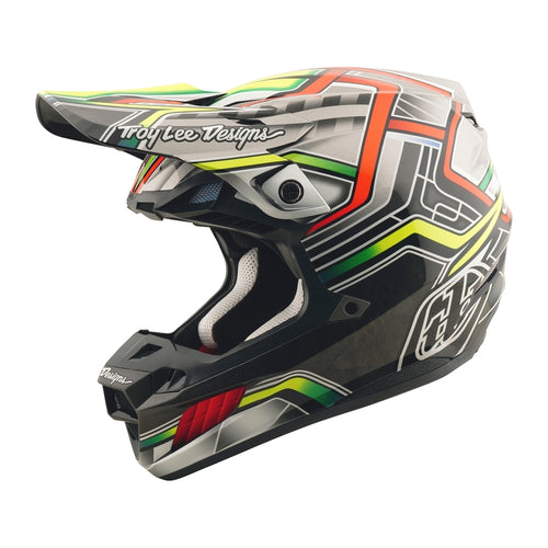 TROY LEE DESIGNS SE5 Kompozitní Lowrider Přilba - Šedá